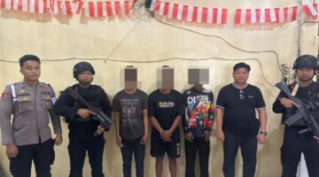 Tiga Orang SAD Ditetapkan sebagai Tersangka,Dua positif narkoba