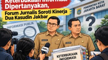 Komitmen Keterbukaan Informasi Diuji, Akses Konfirmasi Wartawan di Jakbar Disorot