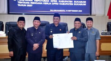 Akselerasi Prioritas Pembangunan DPRD Bersama Pemkab Sukabumi Sepakati Raperda Perubahan APBD 2026