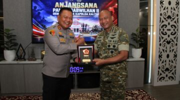 Pangkogabwilhan II Kunjungi Polda Kaltim, Perkuat Sinergi Pengamanan Wilayah Strategis