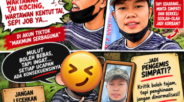 Viral Video TikTok Diduga Hina Profesi Wartawan, Insan Pers Tulang Bawang Bereaksi