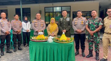 Indahnya Sinergitas Tiga Pilar Kalideres di Momen Peringatan HUT ke-81 TNI di Makoramil 06 Kalideres