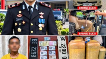 Satreskrim Polres Tulang Bawang Barat Ungkap Penyalahgunaan BBM Bersubsidi, Satu Tersangka Diamankan