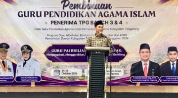 Kemenag Kabupaten Tangerang Berikan Pembinaan Guru PAI, Untuk Menbangun Ekosistem Pendidikan Kuat