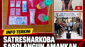 Satresnarkoba Polres Sarolangun Amankan Pria di Limun, Sita 5,14 Gram Diduga Sabu
